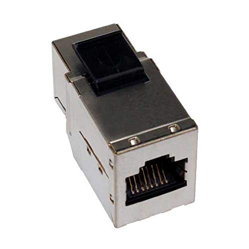 SF Cable CAT 6A Keystone Jack Inline Coupler Shielded