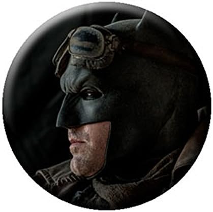 Batman V Superman Dawn of Justice Batman Goggles - Pinback Button 1.25"