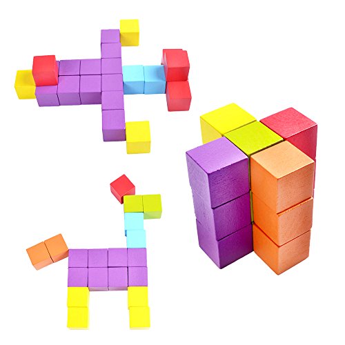 image for LIKIQ Wooden Cubes -1