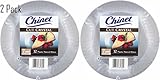 Chinet Cut Crystal Clear Plastic 7 inch Plates (64)