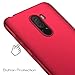 anccer Xiaomi Pocophone F1 Case [Ultra-Thin] [Anti-Stain] [Anti-Drop] Premium Material Slim Full Protection Cover for Xiaomi Pocophone F1 (Smooth Red)