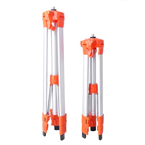 ULKEME 1.5M/1.2M Universal Adjustable Aluminum Alloy Tripod Stand For Laser Air Level - Thumbnail 5
