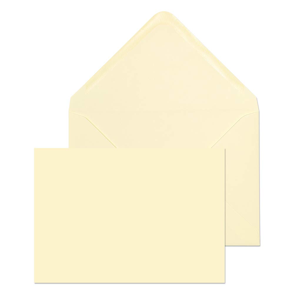 Blake Purely Everyday C6 114 x 162 mm 100 gsm Banker Invitation Gummed Envelopes (ENV2302) Cream - Pack of 500
