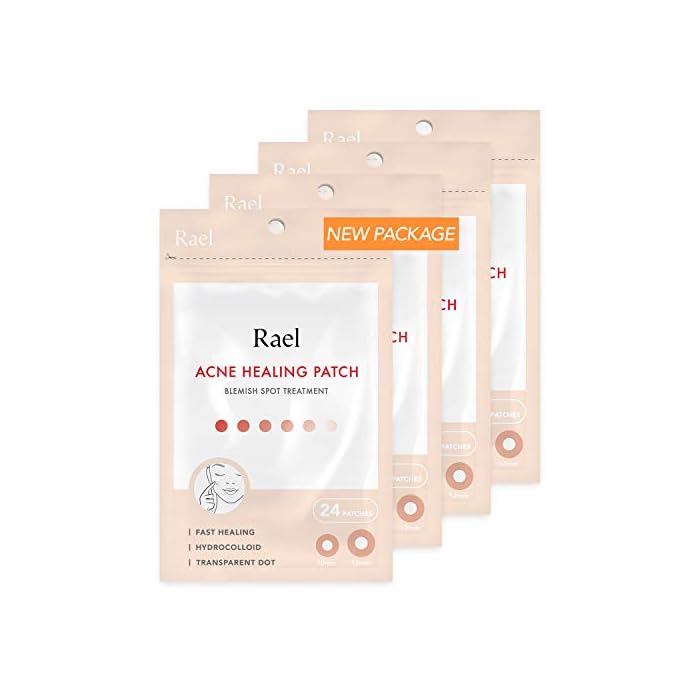 Rael Pimple Patches, Miracle Invisible Spot Cover - Hydrocolloid Acne Pimple Patches for Face, Blemishes and Zits…