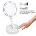 Vanity Travel Mirror - VAKOO Portable LED Makeup Mirror, Compact Folding 1X/10X Magnifying Vanity Mirror, Cosmetic Makeup Mirror for Bathroom/Table/Home Decorative