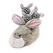 ZippyPaws Slipper Nest Squeaky Hide and Seek Plush Dog Toy, Bunny