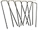 Palmetto Golf 500 6 inch 11 Gauge Anti-Rust Heavy Duty Galvanized Professional Contractor Grade Metal Sod / Landscape / Garden / Lawn Staple and Fabric Pins / Stakes / Pegs - MADE IN AMERICA