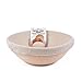 (10 inch) Round Banneton Proofing Basket Set - Brotform Handmade Unbleached Natural Cane For homemade Crusty Fresh, Easy to Bake Bread With Professional Marks Rising dough Bread Kit with washableCloth