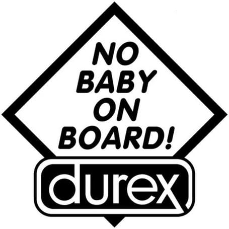 No Baby On Board Car Bumper Sticker Funny Bumper Sticker Car Van 4x4 Window Paintwork Decal Graphic Amazon De Kuche Haushalt no baby on board car bumper sticker funny bumper sticker car van 4x4 window paintwork decal graphic