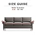 Hipinger Spandex Fabric Stretch Couch Cover Sofa Slipcover Stylish Furniture Protector for 3 Cushion Couch (3 Seater, Blooming Flower)