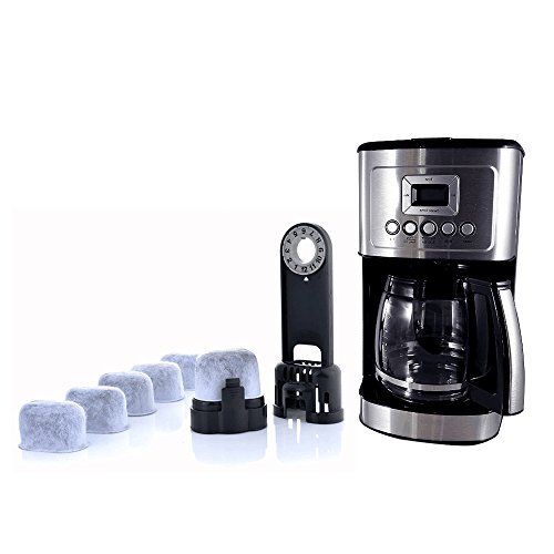18-Pack of Premium Replacement Cuisinart Charcoal Water Filters - Universal Fit for Cuisinart Coffee Makers Machines (18-Pack for Cuisinart)
