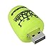 PORTWORLD Nail Polish Bottle Shaped 16GB USB 2.0 Flash Drive - Green