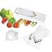 LisaKitchen 3 Stainless Steel Blades Mandoline Slicer for Vegetable, Fruit & Cheese
