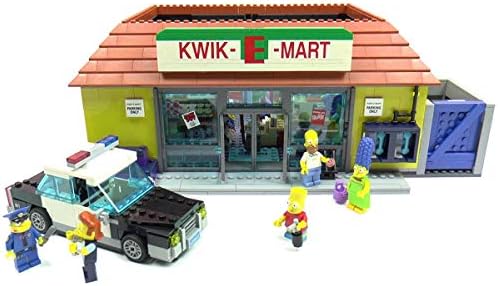 lego simpsons police car