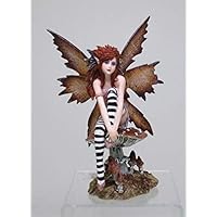 Ky & Co YesKela Amy Brown Fairies Naughty Fairy Statue 6" H Figurine Enchanted Forest Fantasy