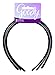 Goody Classics Fabric Covered Headbands, Assorted Colors, 3Count (Pack of 1)