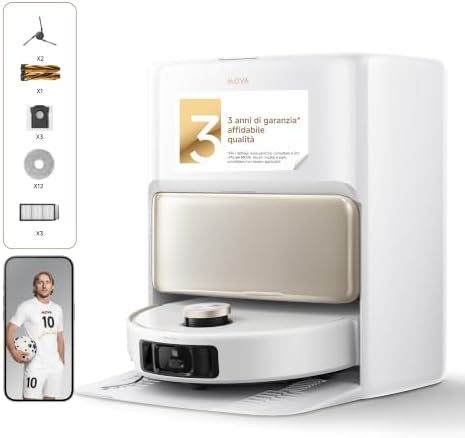 V50 Ultra Robot aspirapolvere, bianco