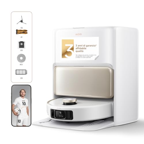 V50 Ultra Robot aspirapolvere, bianco