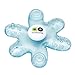 Nookums Cooling Teether - Promotes Healthy Oral Development - Compatible with All Nookums Paci-Plushies - 100% Silicone and Filled with Sterilized Water - Fridge Safe - 6 Different Textures (Blue)