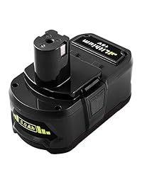Batería de repuesto para Ryobi 18 V de 5,0 Ah, batería de litio P102 P103 P105 P107 P108 P109 Ryobi One + herramienta inalámbrica