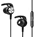 OUCOMI In-Ear Wired Headphones with Remote and Mic Earphones for Iphone, Samsung,Android,(Black)