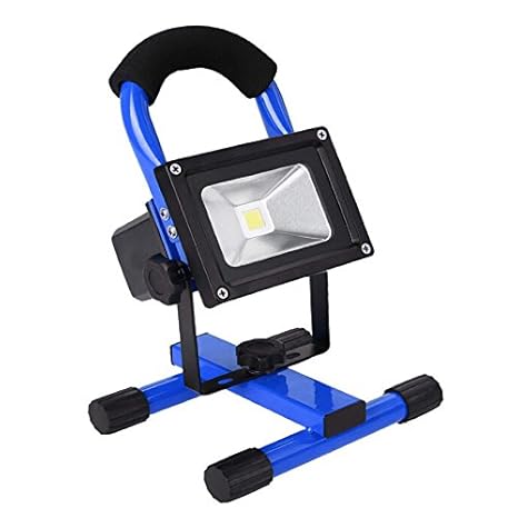 SAILUN 10W LED Foco proyector Blanco Frío Recargable Lámpara ...