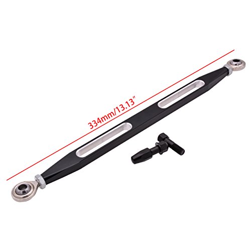 TUINCYN Deep Cut CNC Shift Linkage Lever For Harley Street Tour Glides Electra Trikes (1980-2017) Black Motorcycle Gear lever