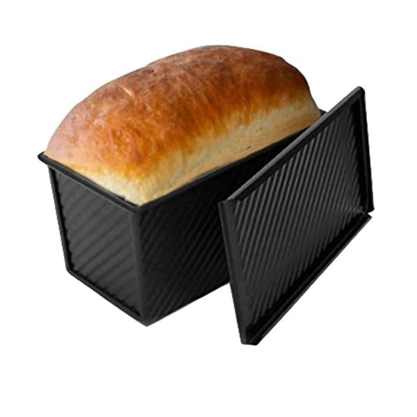 Pullman Loaf Pan with Lid, Bread Pans for Baking Toast Mold or Sandwich
