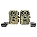 Stealth Cam Weatherproof 10MP HD Video Infrared No Glow Hunting Scouting Game Trail Camera w/Nighttime Range & Under 0.5s Reflex Trigger Time, 2 Pack