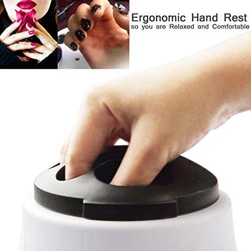 Gel Nail Polish Remover Tool Steamer Machine Portable Electric Nail Art Equipment for Salon Home Use, Easy Cleaner