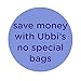 Ubbi Steel Pail, Orange, Discontinued by Manufacturer
