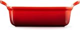 Le Creuset Heritage Rectangular Dish Stoneware 19 cm Cerise 71102190600001 view 3