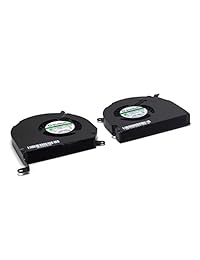 padarsey 15-Inch A1286 lado izquierdo + derecho CPU Cooling Fan 2008 2009 2010 2011 2012 para Apple MacBook Pro