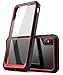 SUPCASE iPhone X, iPhone Xs Case, Unicorn Beetle Series Premium Hybrid Protective Frost Clear Case for Apple iPhone X 2017,iPhone Xs 5.8 Inch 2018 Release (Red/Black)