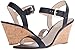 Nine West Women's Kiani Leather Wedge Sandal