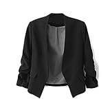 Yonger Korea Style Women's Blazer Jacket Suit Work Casual Multi Color