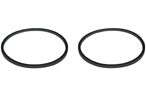 SERVICE_PARTS 2X Belts Rubber Belt Kit Compatible with Sony Mini HiFi Audio System