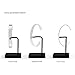 Oirlv Watch Display Stand Holder Showcase Watch/Bracelet Bearer Organizer (Black)