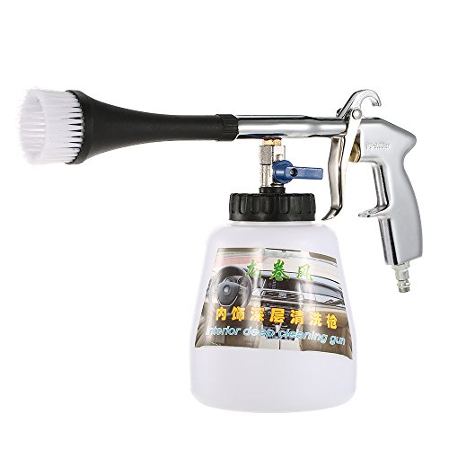 KKmoon Foam Cleaning Gun With Brush Automotive Interior Cleaning Machine Tornador High Pressure Car Washer Foam Gun American Connector