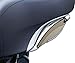 Kuryakyn 1246 Air Management Motorcycle Accessory: Adjustable Fairing Air/Heat Deflectors for 2014-19 Harley-Davidson Touring Motorcycles, Chrome, 1 Pair