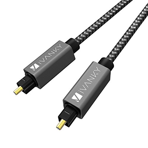 ★FREE SHIPPING★iVanky Digital Optical Audio Cable Heavy Duty, Dolby