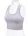 HATOPANTS Women Sleeveless Racerback Crop Camisole Tank Tops Cotton Basic Shirts OLHGRY S