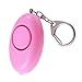 Guard 120dB Personal Alarm with LED flashlight, Self Defense Keychain, survival whistle for Rape/Jogger/Women/Kids/Ederly Emergency ,Pink