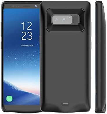 Galaxy Note 8 Battery Case, AusKit (5500mAh) Protable Extended Charging Battery Case Rechargeable Power Bank Backup Charging Cover Protective Case Shell for Samsung Galaxy Note 8 (black)
