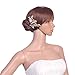 Remedios Gold Wedding Headpiece Bridal Comb Crystal Hair Accessory