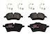 TRW Automotive TPC1204 Disc Brake Pad Set for Mini Cooper: 2002-2010 and other applications Front