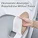 Sinland Washable Toilet Seat Warmer Toilet Seat Cover Cushion Pads (Beige+Grown+Coffee)