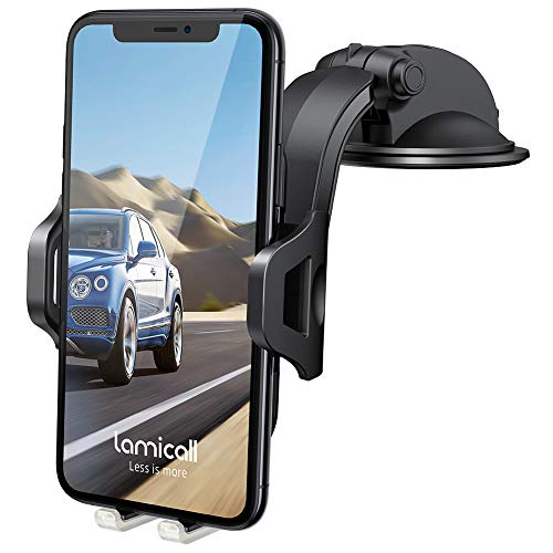 Dashboard Car Phone Mount Lamicall Dash Mount Cell Phone Holder Stand