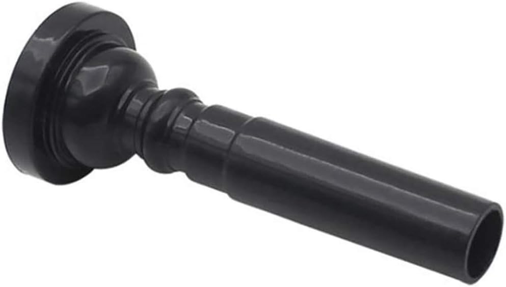 POFET 5pcs ABS Plastic Trumpet Mouthpiece for Trumpet Accessories - Black - Image 4