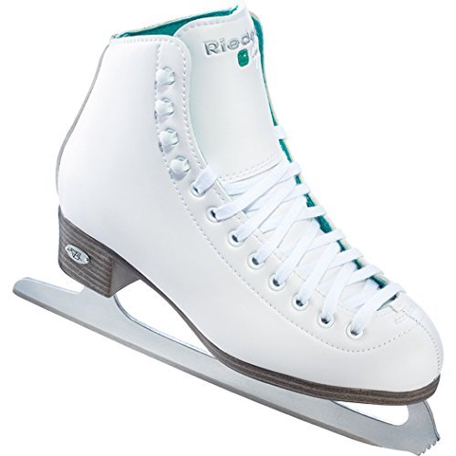 Riedell 110 Opal / Womens Beginnner Figure Ice Skates / Color White / Size 5 Buy Online in